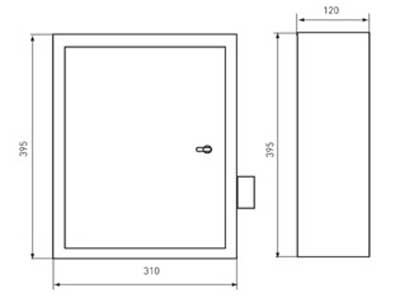 Ящик ЯТП со степенью защиты IP54